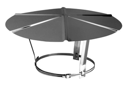 [OUC751] CHAPEAU DE BUSE INOX 125MM