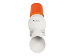 [13.39.624] CORNE D'APPEL 98dB AVEC LAMPE ORANGE 24V