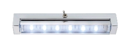 [QL093] APPLIQUE CHROMÉ SYRIA 15 LED  10/15V IP40