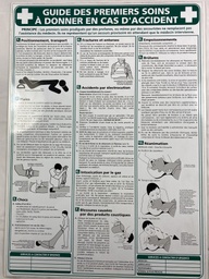 [OUP102] FIRST AID PANEL (French)