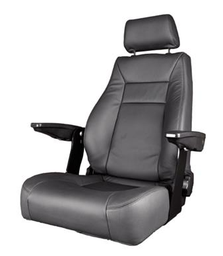 [OUB854] SIEGE DE PILOTAGE MAHLER CUIR / SKAI