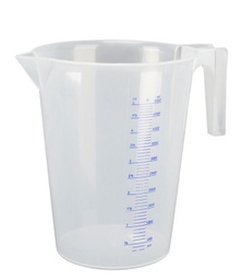 [159567] POT DE MESURE PLASTIQUE GRADUÉ 5L